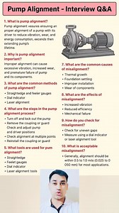 122K views · 1.6K reactions | Pump Alignment Interview Question...