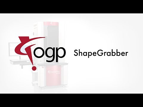 OGP ShapeGrabber Automatic 3D Laser Scanning Systems