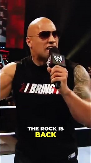 The Rock's Epic Return After 7 LONG Years!