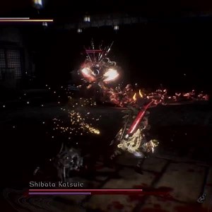 Dodge Shibata Katsuie's raging tantrums and counterattack to survive in Nioh 2. | PlayStation Ireland