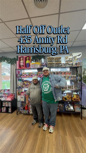 I’m with my Mini Me at Half OFF Outlet and remember to say Channel 5 Ratchet News to receive your 10% discount. #C5RN #halfoffoutlet | Matt M Moyer