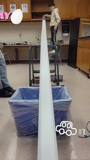 Paper Car Egg Crash - period 5 Impulse and momentum applied to collisions. #GenshinImpact34 #physicsfails #teacherlife #teachertiktok #FastTwitchContest #physicsteacher #fyp