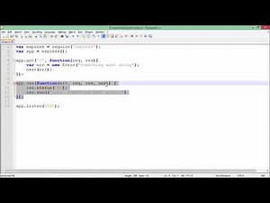 ExpressJS - Error Handling