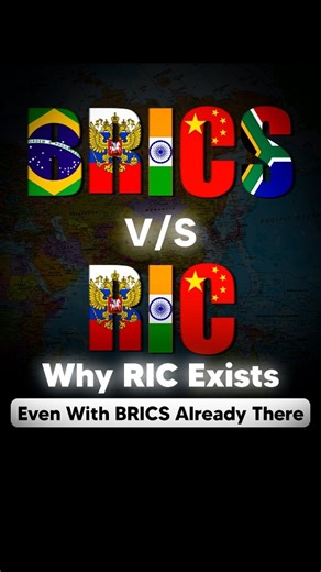 Natural Facts on Instagram: "Why RIC Exists Even With BRICS Already There BRICS or RIC? Both sound similar, but they serve very different purposes. BRICS drives global economics, while RIC manages regional peace and power balance. For India, being in both isn’t a choice it’s survival. #factmine #knowledge #viral #trending #amazingfacts #Ric #Brics #RicvsBrics #fact2fact #reels #Naturalfacts"