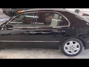 2004 Lexus LS 430 Custom Luxury Saddle interior