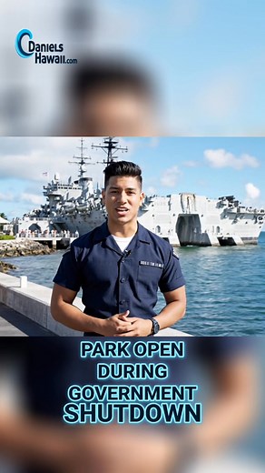 Good news for visitors! A uniformed officer confirms Pearl Harbor National Park and the USS Arizona Memorial are still accessible despite the government shutdown. Plan your visit! Call or Text to Book 1(808)400-4481 or visit DanielsHawaii Activity Desks! #PearlHarbor #USSArizona #NationalPark #GovernmentShutdown #Hawaii | Hawaii Vacation Tips, Tours & Activities in Hawaii