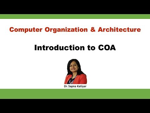 Introduction to COA || Computer Organization and Architecture