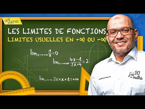 Limites usuelles en +∞ ou en -∞ - Limites de fonctions - Maths Spécialité & Complémentaires