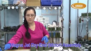 Luraco Magnetic Jet, Magna Jet, Pedicure Jet, Spa Jet, Pedicure Pump, Spa Pump, Gray