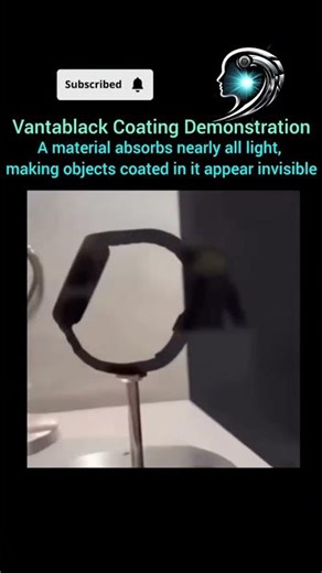 Vantablack Coating Demonstration