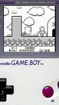 GAMEPLAY KIRBY'S DREAM LAND