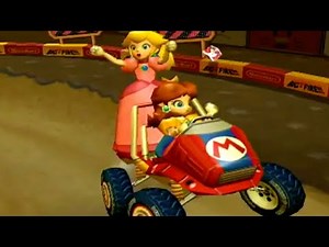 Mario Kart Double Dash! - Peach & Daisy - Flower Cup 50cc