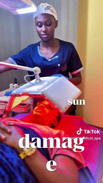 Reason as to why we use LED lights in facial treatment 👌