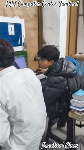 PEN Computer Center Sambhal #motivation #excel #sheet #students #computercenter