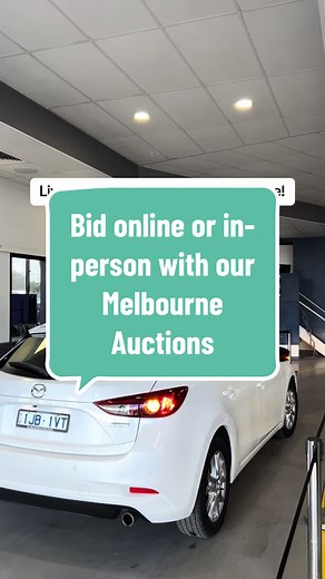 PHYSICAL AUCTIONS EVERY WEDNESDAY Bid and buy in person at Manheim Melbourne every Wednesday at 10am. Auction details: • Viewing: All vehicles are available for inspection Monday – Friday 9:00 am - 4:00pm. • Auction Location: Melbourne: 4 Gordon Luck Ave, Altona North, VIC. • Entry: Via Gate 2. #manheim #manheimauctions #manheimauctionsaustralia #manheimaustralia #mazda3 #usedcarsaustralia #usedcarauction #carauctionsaustralia #carauction