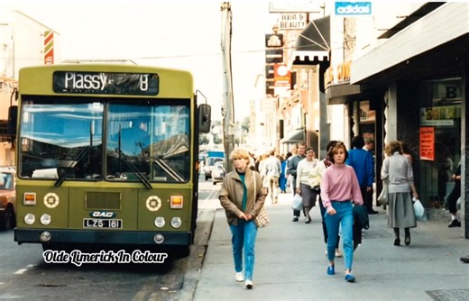 1986 William Street, 40 years ago. #AI | Olde Limerick in Colour