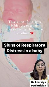 280K views · 2.1K reactions | Signs of respiratory distress in a baby which every parent should know!! | Babynama | Facebook