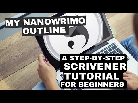 How I Plot & Outline Novels for NaNoWriMo: A Scrivener Tutorial