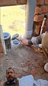 amazing plumbing PVC pipe fitting #plumbing #construction #shorts