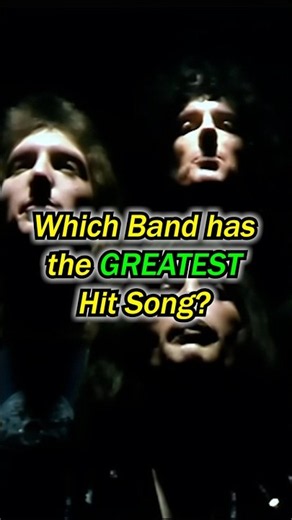Which of these Bands Has the BEST Greatest Hit? #shorts #viral #queen #metallica
