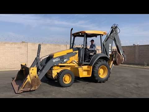2007 John Deere 310J 4WD Backhoe Loader for Sale