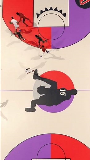 NBA 2K25 - Toronto Raptors Vince Carter Court Blacktop Mod #nba2k25 #nba2kmods #nba2k25mods