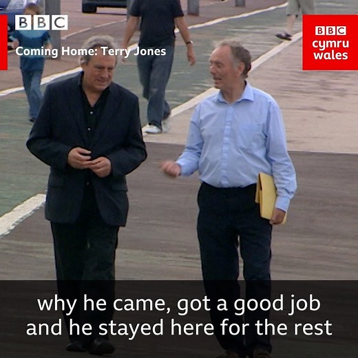 When Terry Jones made an emotional journey back to his home town of Colwyn Bay, he discovered something very special. Coming Home: Terry Jones Streaming now on BBC iPlayer | BBC Cymru Wales
