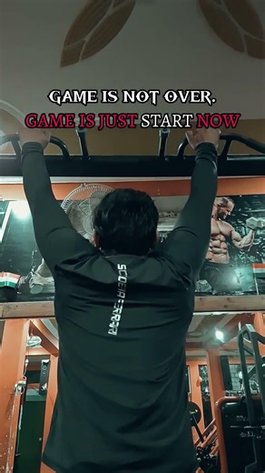 GAME IS NOT OVER GAME IS JUST START NOW.#gymworkout #indianfitness #fitnessjourney #workout