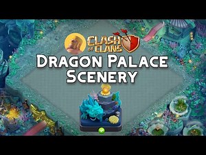 Dragon Palace Scenery - Features and Music [Clash of Clans] #coc #lunarnewyear #chinesenewyear