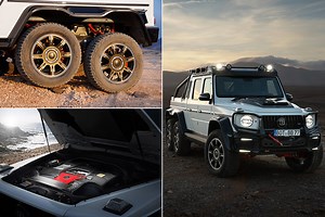 BRABUS XLP 800 6×6 Adventure Packs 800HP V8 Engine, Lets You Go Off-Road in Pure Luxury