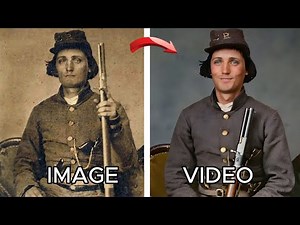 History Reborn in Color | Confederate Soldiers from the Civil War Restored
