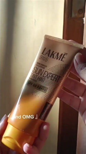 Lakhmé suncream Sun Expert Tint Hint SPF50 review #Lakme #SunExpert
