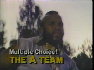 THE A TEAM NBC PROMO 1983