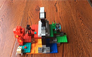 测评乐高我的世界21172废弃传送门