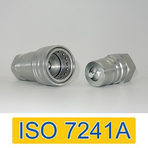 [Hot Item] Naiwo Qrc Type a Fast Release Coupling Hydraulic Quick Coupler 1"NPT Quick Connector (steel)