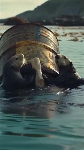 How Three Otters Turned a Threat Into a Victory
