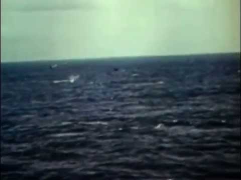 ミッドウェー海戦（米軍撮影）