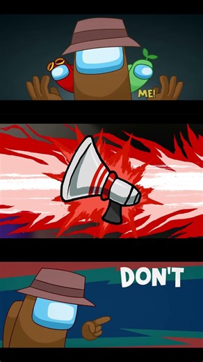 Among Us Lyin' 2 Me Mashup V2 (CG5, RichaadEB, KaoKraft) #amongus #shorts