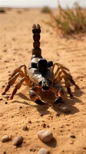 Scorpion POV – Walking Across the Desert Sand! 🦂