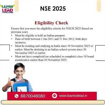 NSEJS 2025: Exam Date, Eligibility & Fee | Step into International Science Olympiad – Enroll Now!