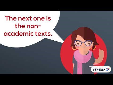 Academic Text vs. Non- Academic Text