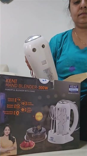 KENT Hand Blender 300 W | 5 Variable Speed Control |