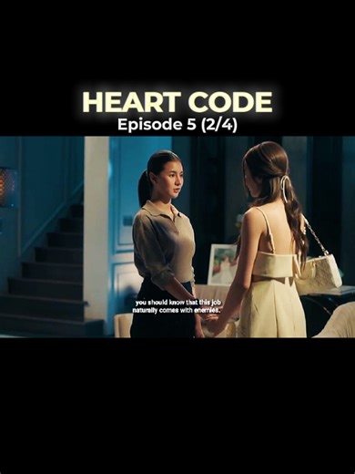 (Uncut) HEART CODE the Series Episode 5 (2/4)❤️‍🔥✨ #heartcode #heartcodetheseries #jessie #tungpangpl #jessietungpang