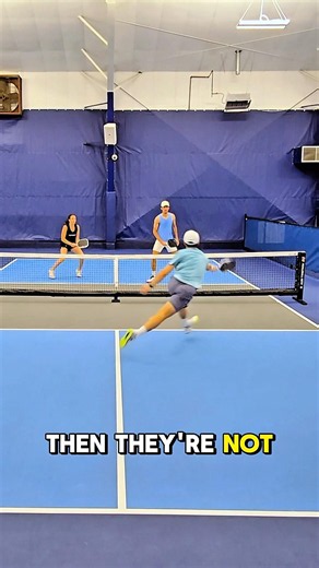 When to Poach in Pickleball! (In Transition)