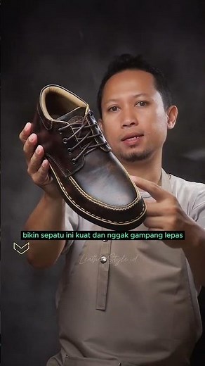 Sepatu Boots Kulit Asli, Kuat & Nyaman Seharian!