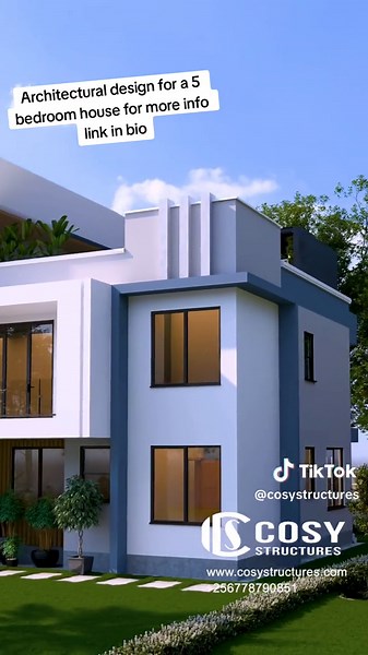 Architectural Design for a 5 Bedroom House | Construction & Modern Architecture