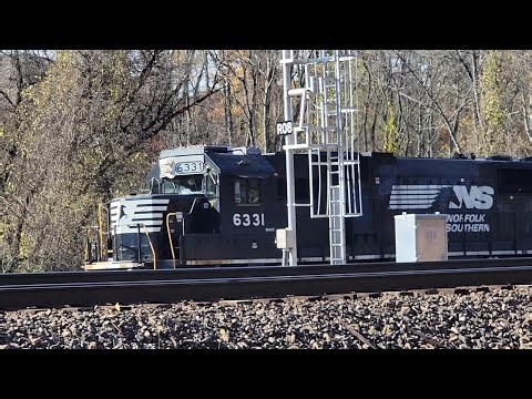 Norfolk Southern Dropping Off Cars At The Radebaugh Yard