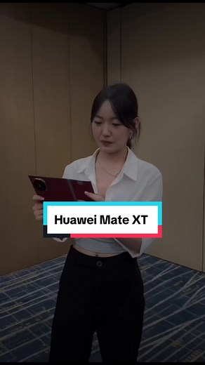 Introducing Huawei Mate XT: The World's First Tri-Foldable Smartphone