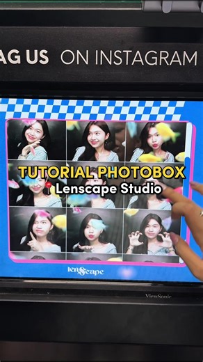 ini dia TUTORIAL buat kamu yang belum pernah dan mau ke Lenscape😊✨ save & simak baik-baik yaa💙 . #photobox #photobooth #tutorial #lenscape #dateideas