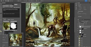 One-Click Stable Diffusion Plugin for Photoshop